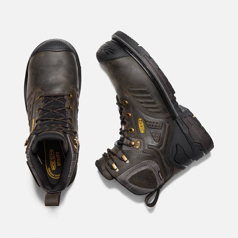 Keen CSA Philadelphia Internal Met Waterproof 6" Carbon-Fibre Toe Arbeitsschuhe Herren DE-87459 Casc